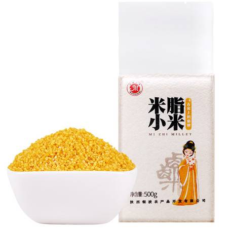 米脂小米 陜北米脂黃小米粥小黃米新鮮新米月子寶寶農(nóng)家非山西特產(chǎn)雜糧500g